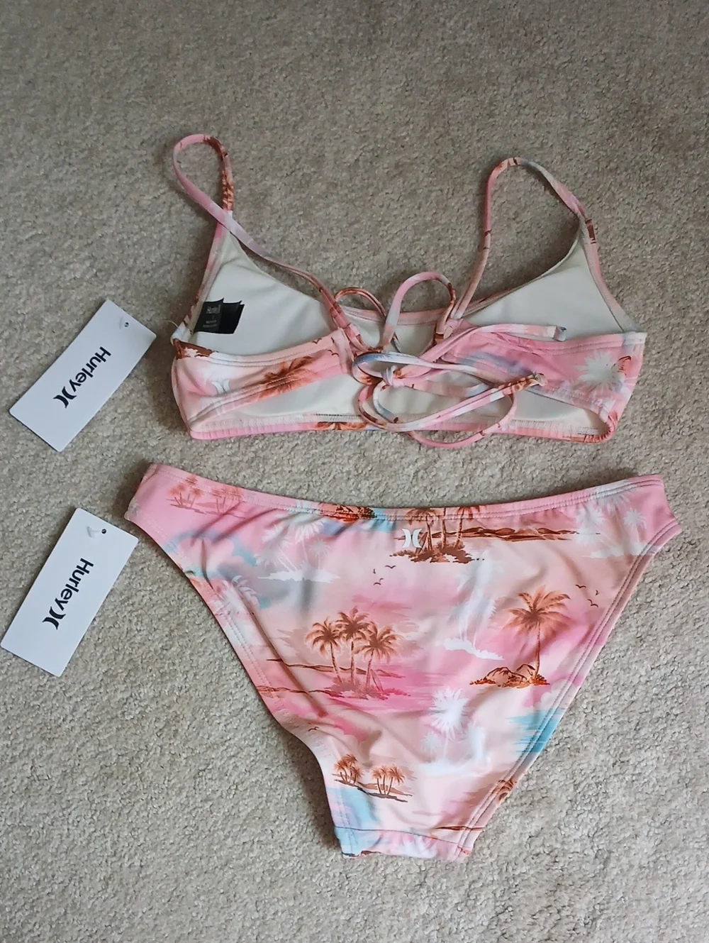 Hurley Bikini Set Scenic Sunset